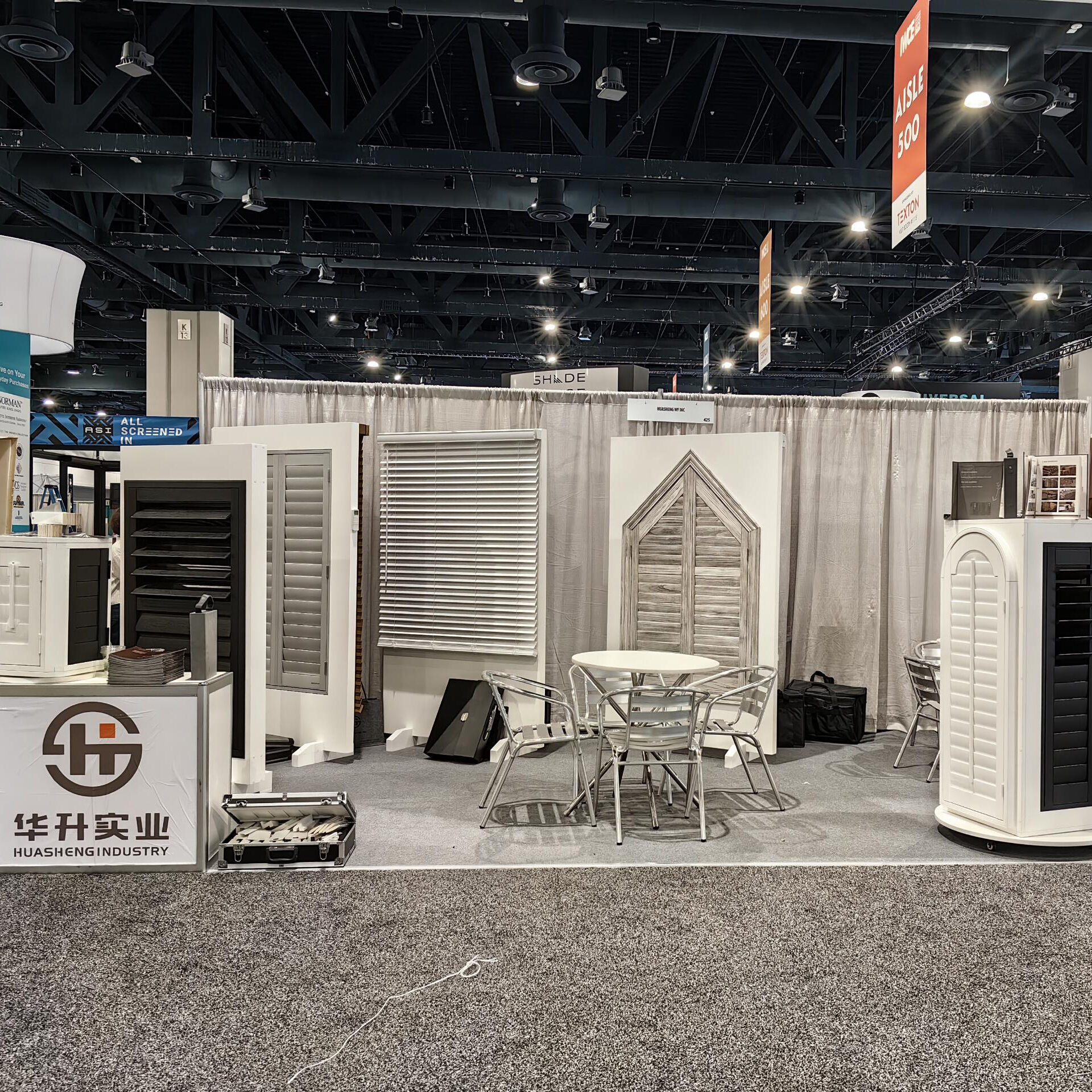 Huasheng Window Fashion debuts at the 2026 IWCE International Window Coverings Expo in the U.S., marking a new chapter in its global market expansion.