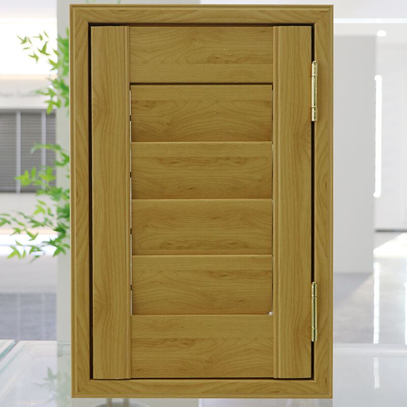 Enhance privacy and control light with our premium PVC wooden louvers