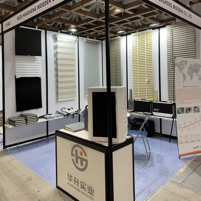 Huasheng Window Fashion Debuts at the 44th Tokyo 2025, JT-M32 Booth Showcases Boutique Products in the Japanese Market.