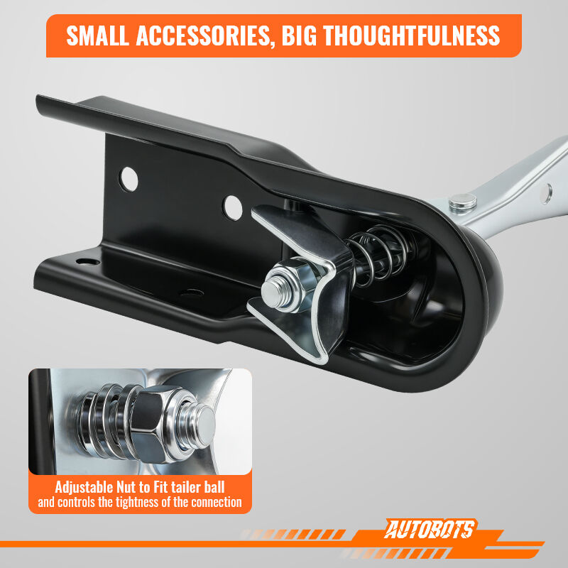 1 7 8 inch trailer coupler straight tongue 2000lbs capacity for boat rv-5