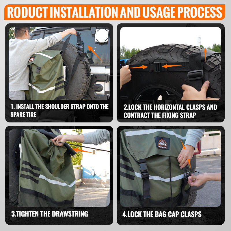 spare tire trash bag 600d oxford waterproof uv resistant for jeep suv 4x4 truck-4
