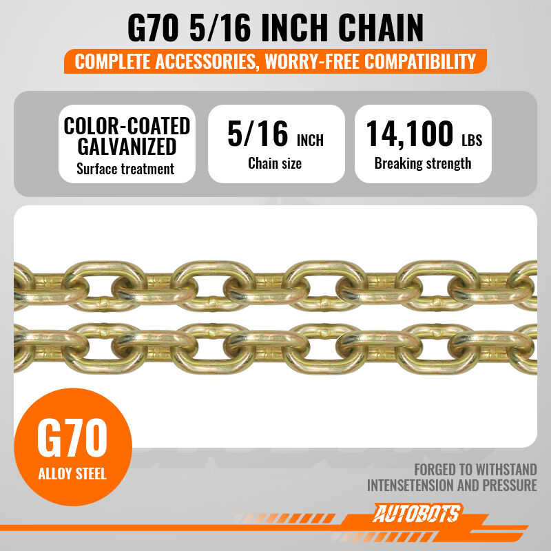 16 inch 2ft heavy duty wrecker towing recovery chain-4