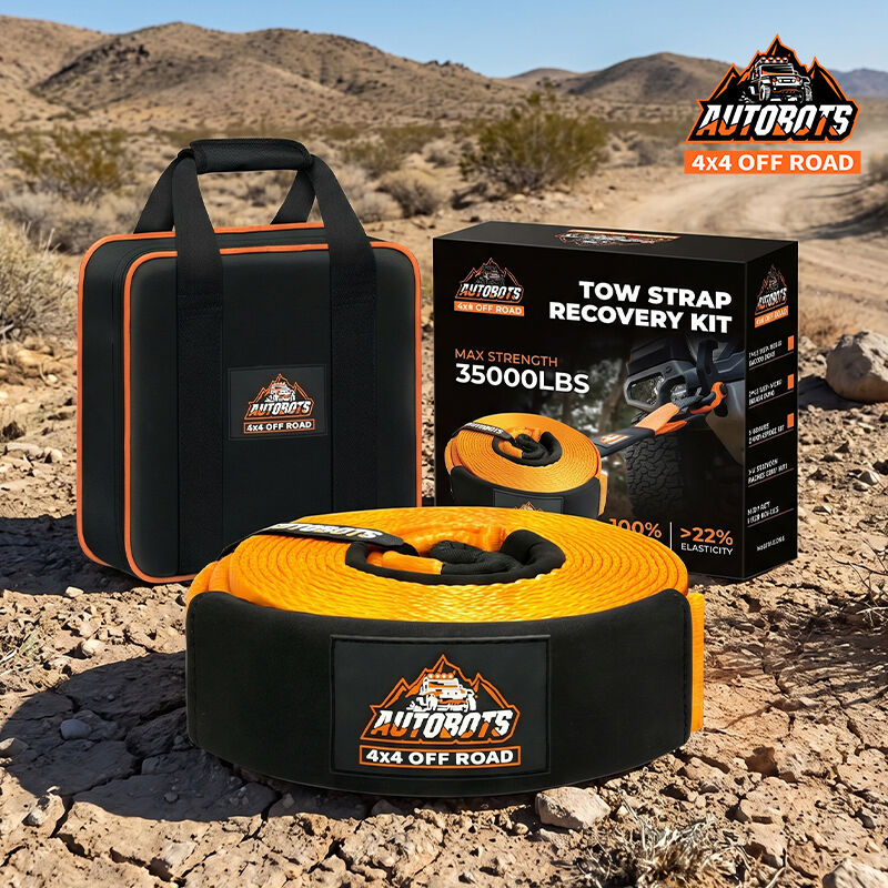 What Are the Benefits of Using Heavy-Duty Vehicle Recovery Straps?