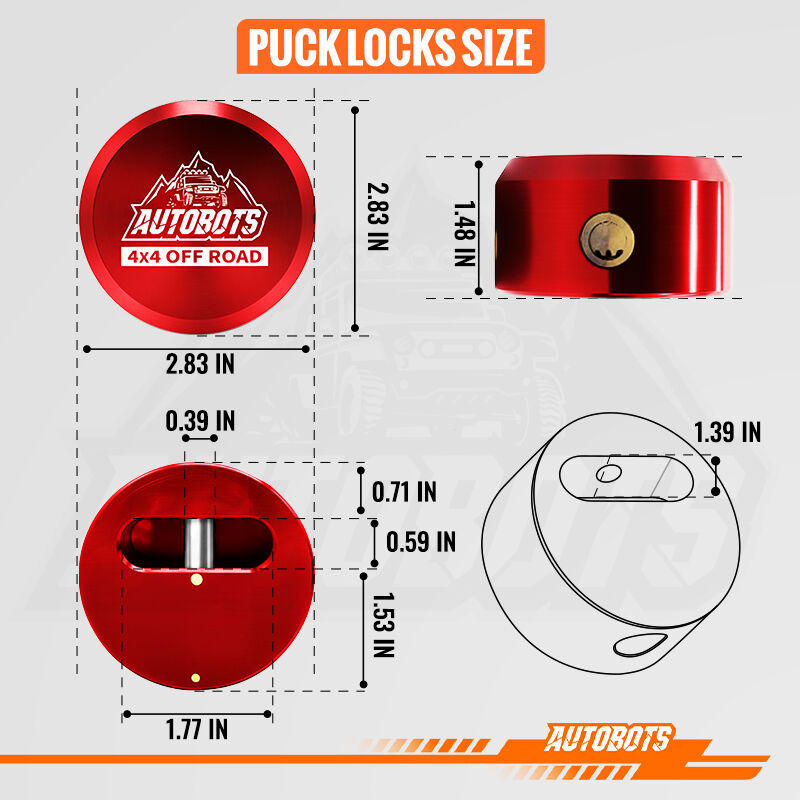 puck lock hidden shackle anti pick round high security trailer padlock-4