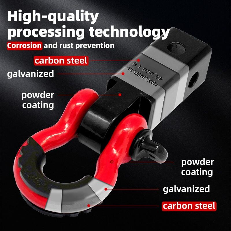 4 d ring 45000lbs heavy duty offroad recovery-2
