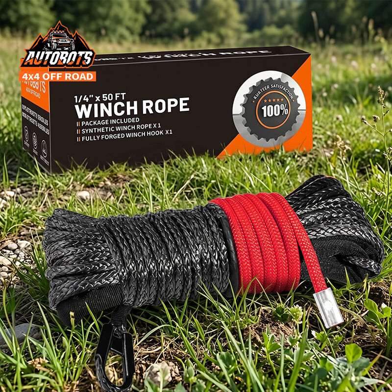 How Does 1/4 Synthetic Winch Rope Compare to Steel Rope?