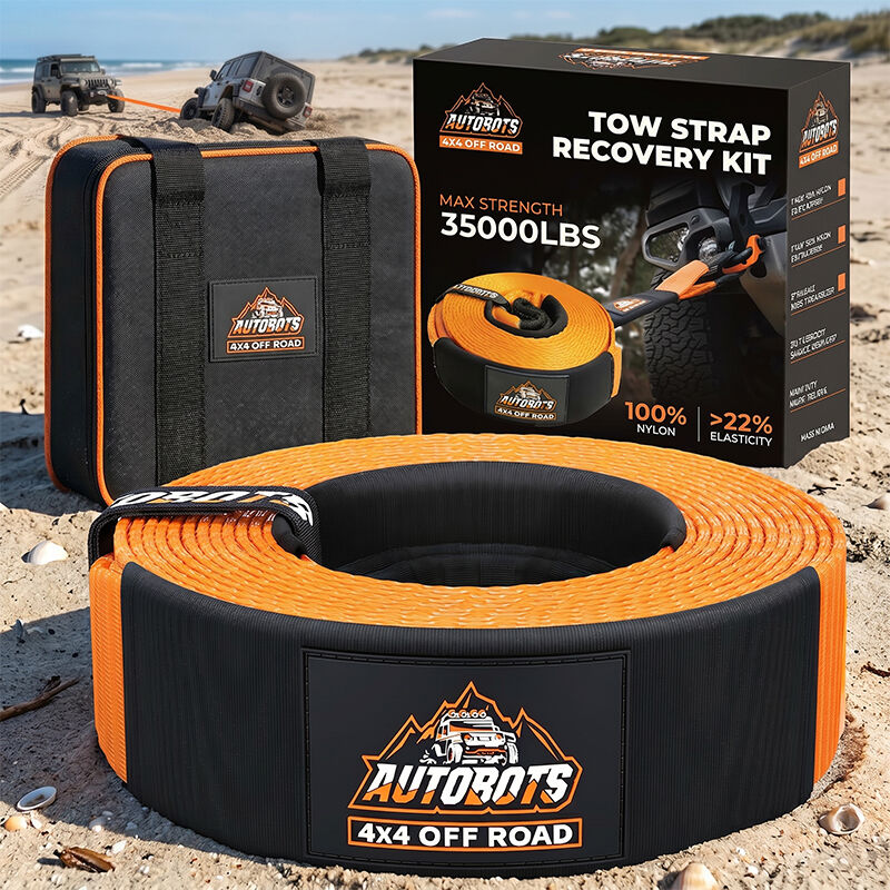 How Recovery Straps Enhance Safety Compared to Traditional Tow Straps?
