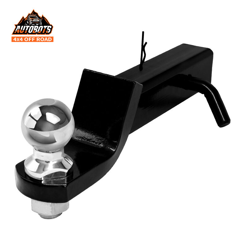 2 inch forged steel trailer hitch ball mount 6000lbs for offroad rv trailer-1
