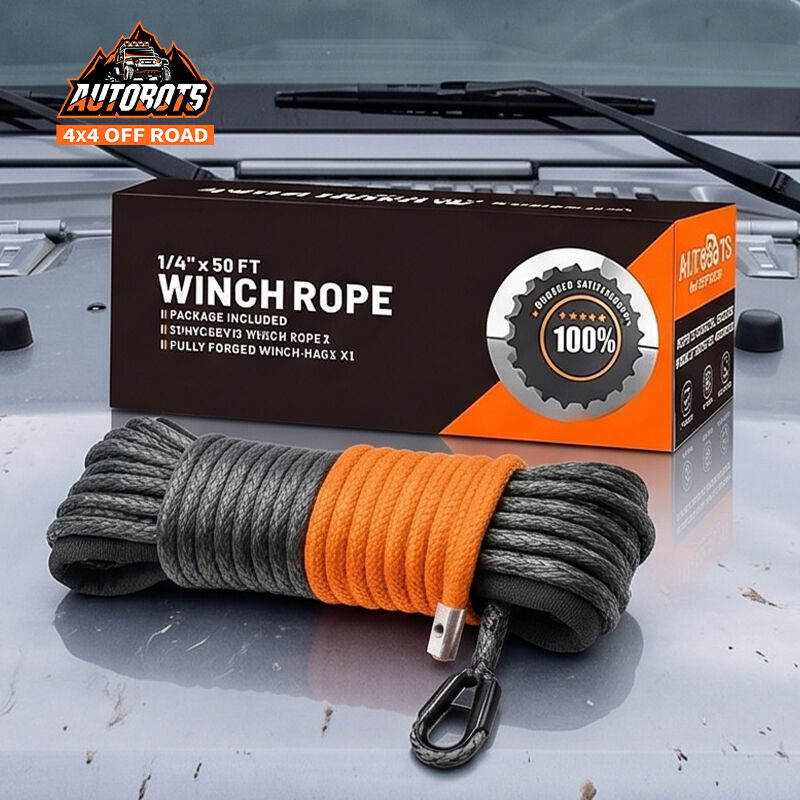What Are the Benefits of Using 1/4 Synthetic Winch Rope for Off-Roading?