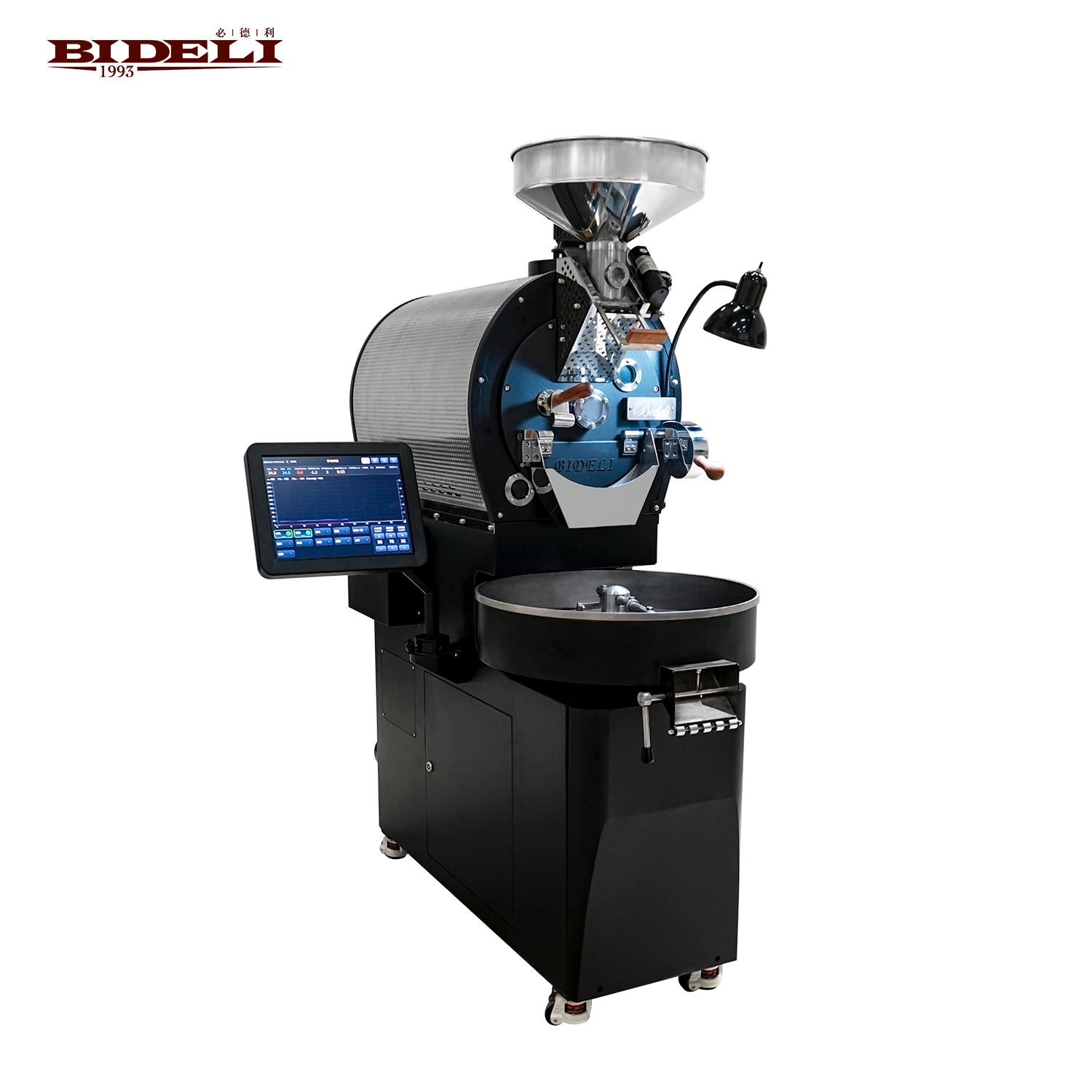 High quality Bideli 4KG Gas Fully Automatic Coffee Roasting/Coffee Roaster Machine manufacture