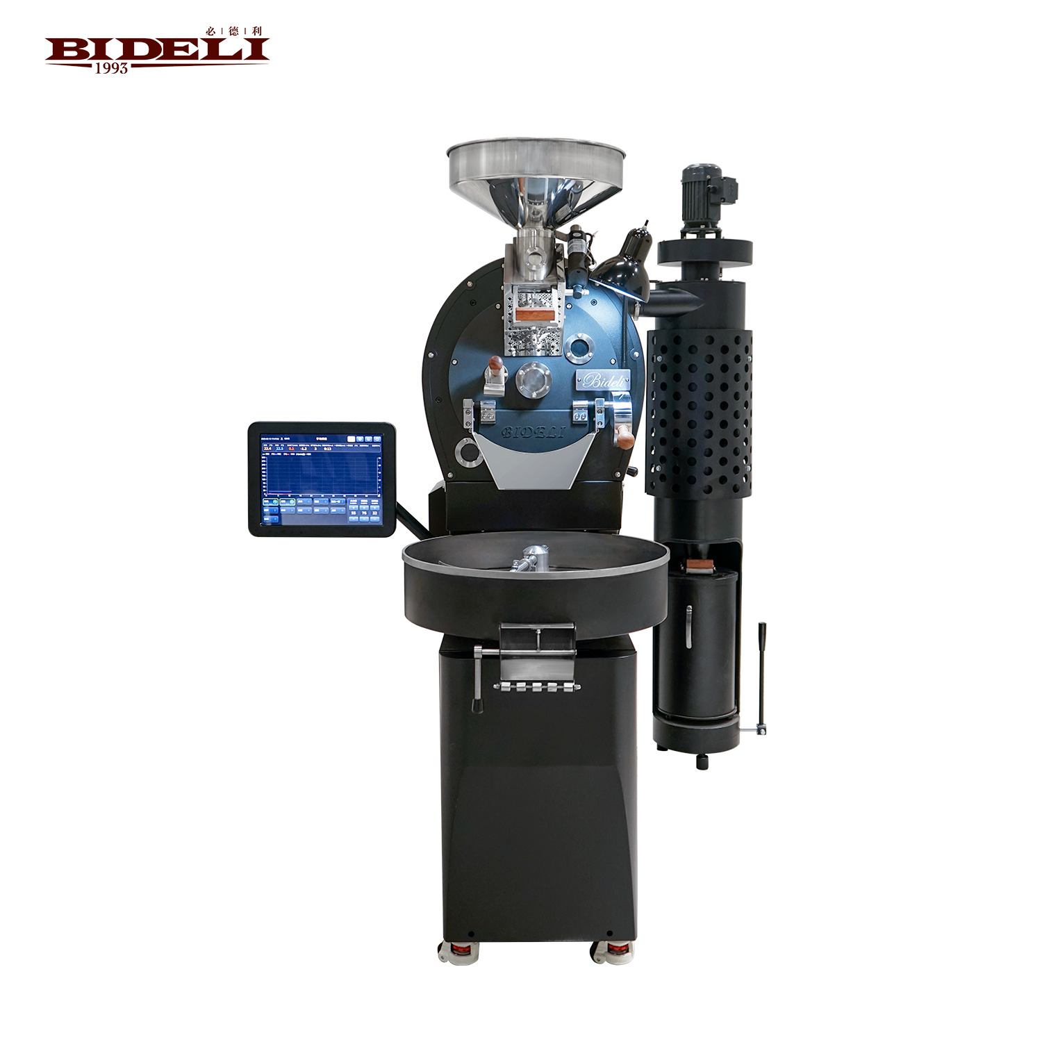High quality Bideli 4KG Gas Fully Automatic Coffee Roasting/Coffee Roaster Machine manufacture