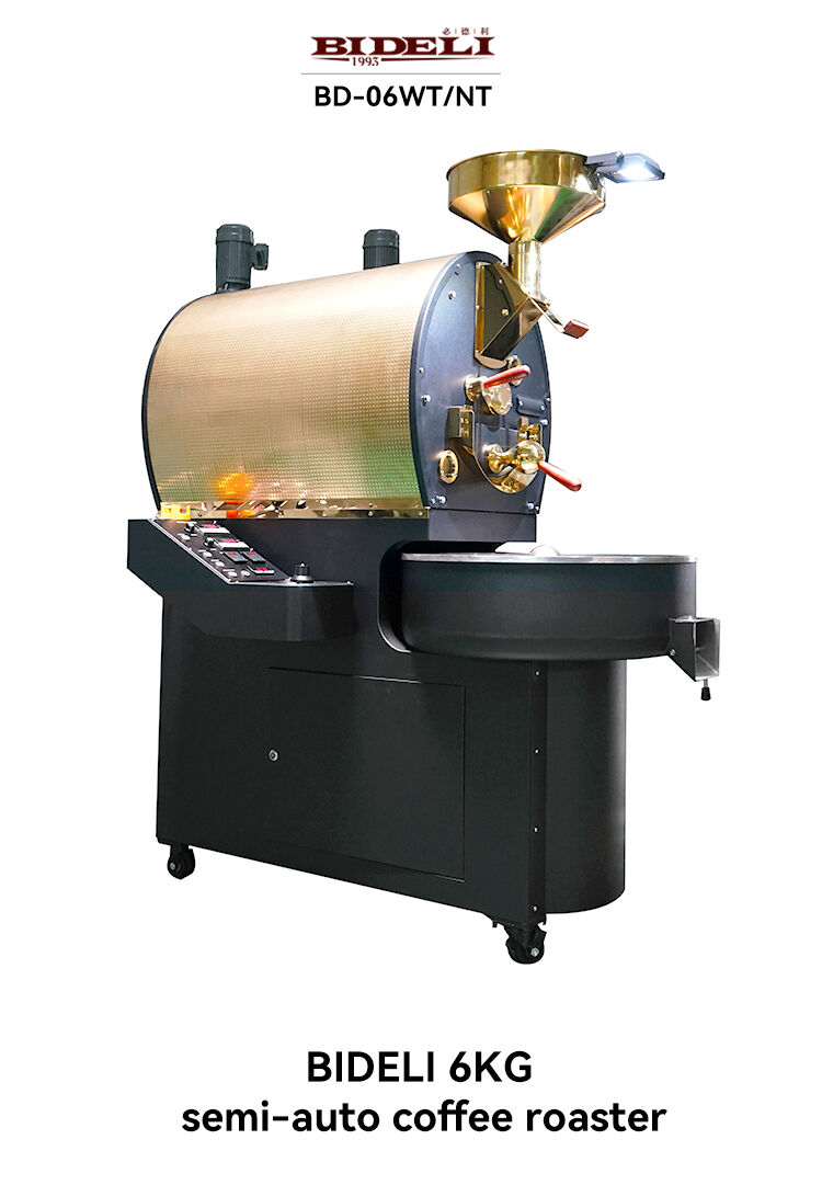 Bideli 6KG Gas type Coffee Roaster/Coffee roasting machine for roasting workshop used supplier
