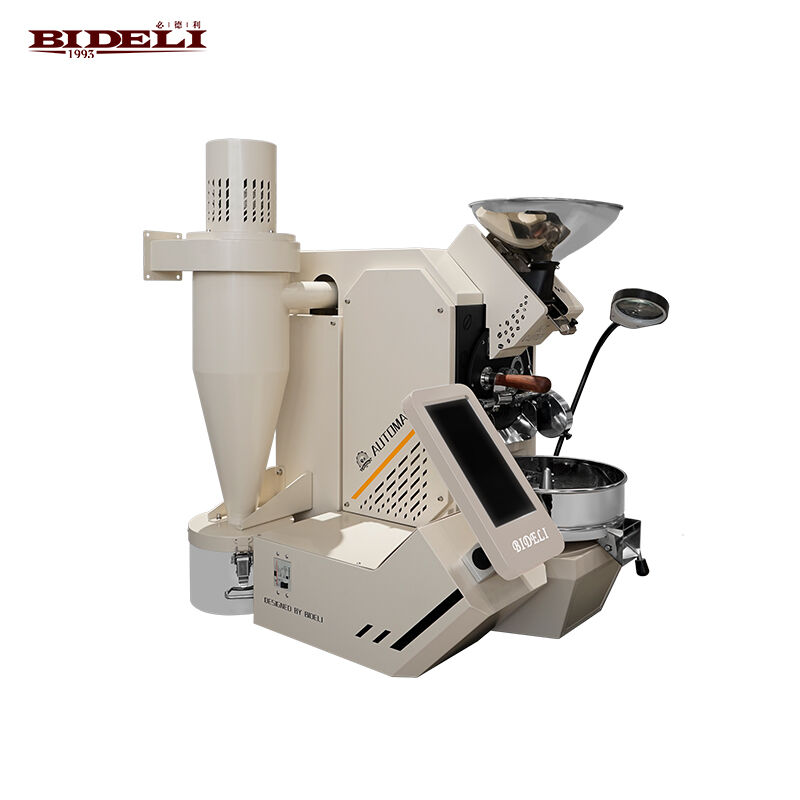 Bideli 600 g gazowy/elektryczny w pełni automatyczny piec do prażenia kawy/maszyna do prażenia kawy