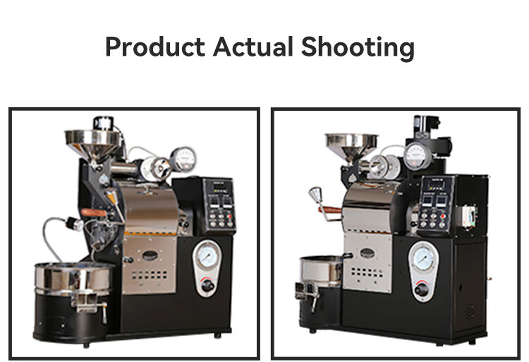 Bideli 1KG Electric Gas Coffee Roaster/coffee bean roasting machine for coffee shop factory