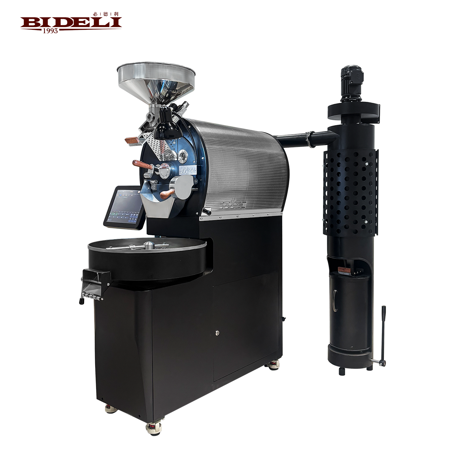 High quality Bideli 4KG Gas Fully Automatic Coffee Roasting/Coffee Roaster Machine supplier