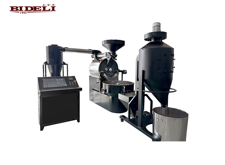 20KG całkowicie automatyczna palarnia kawy - system całkowicie automatyczny