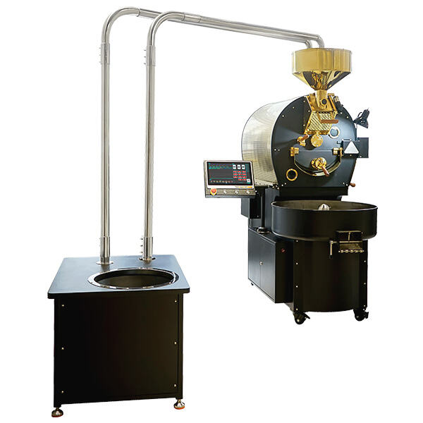 BIDELI 6kg 12kg Fully Automatic Coffee Roaster Coffee Roasting Machine With Double Wall Drum For Industrial Use