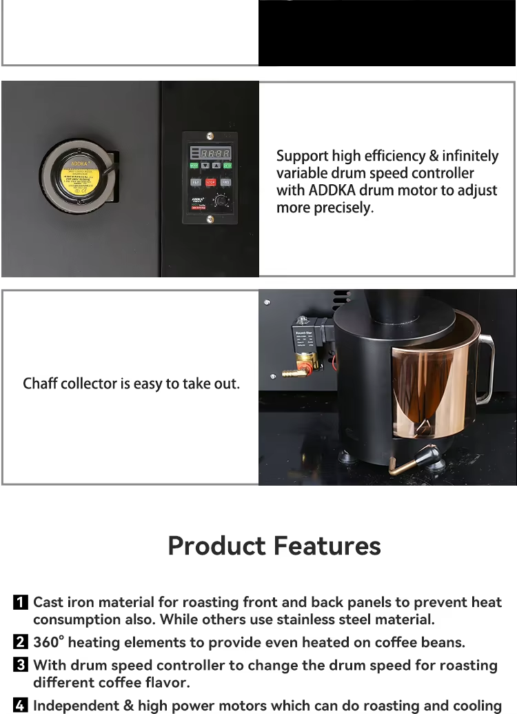 600G Gas Manual Coffee Roaster for Cafe sample roasting machine supplier