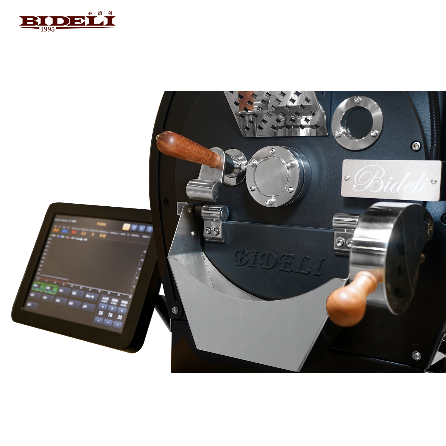 High quality Bideli 4KG Gas Fully Automatic Coffee Roasting/Coffee Roaster Machine factory