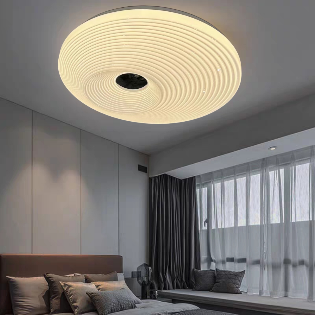 Modernus et Minimus Luminis Tecti LED – Luminis Rotundi Artis Cogniti Pro Cubiculo et Aula Vivationis