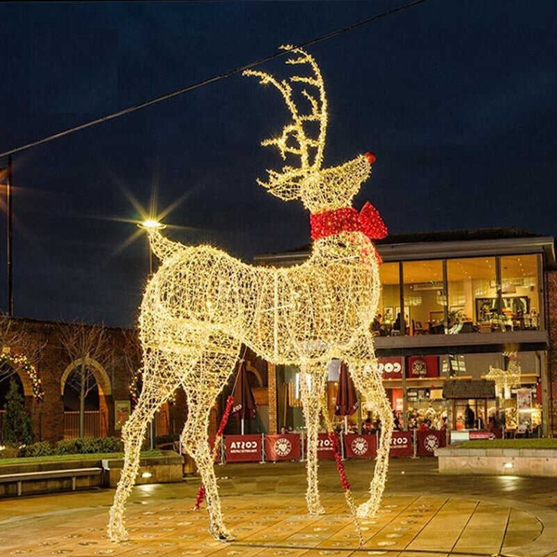 Engroshandel anpassade ljusdekorationer i djurform – LED-lampor för jul, temaparker & kommersiella torg med fjärrkontroll