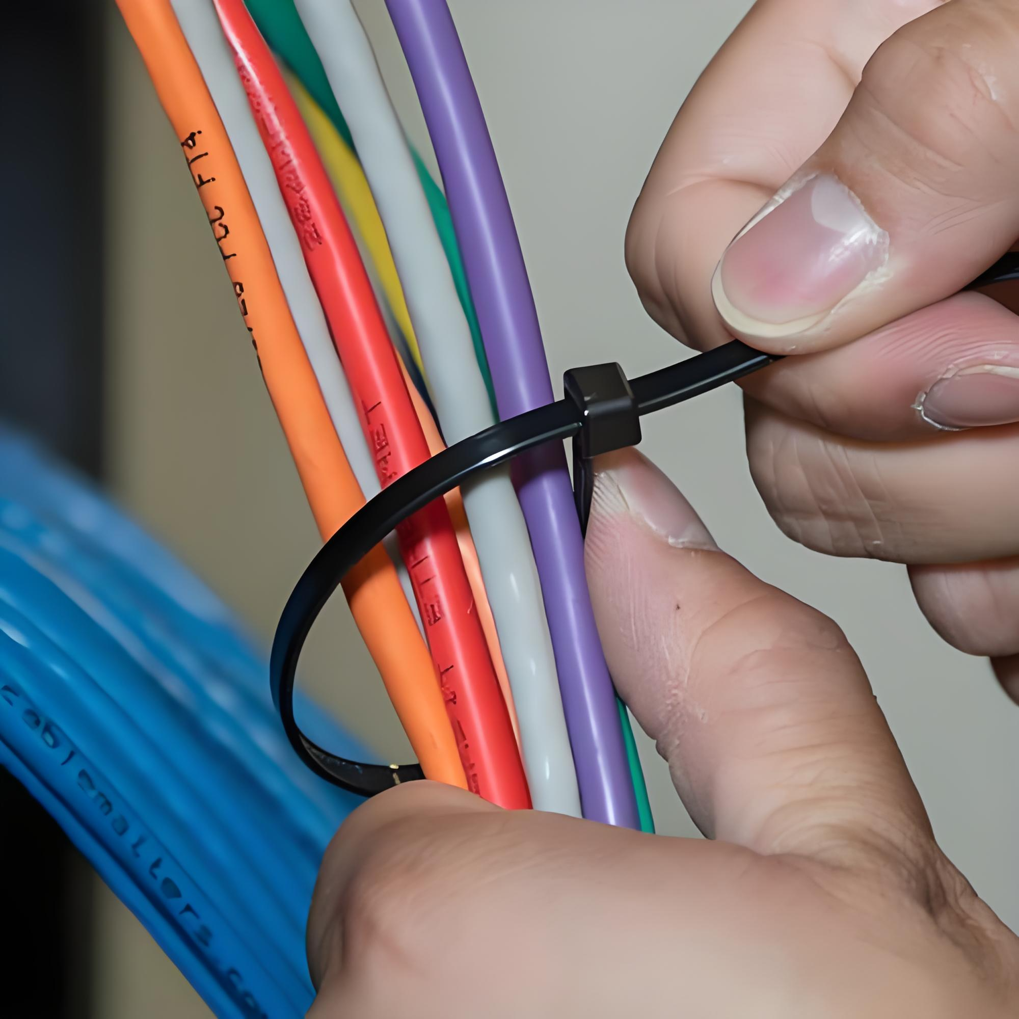 Durable Cable Ties for Secure Network Cable Management