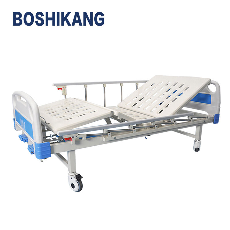 China Manual Patient Care Hospital Bed 2 Function Wholesale Price Medical Bed