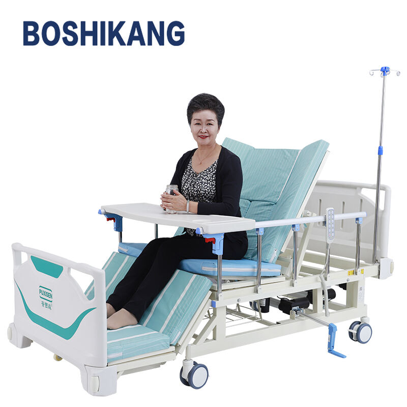 Home Care Hospital Electric Adjustable Nursing Bed For Elderly