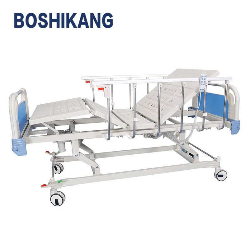 Multi-Functional Electric Bed for Hospitals with User-Friendly Features and Comfort