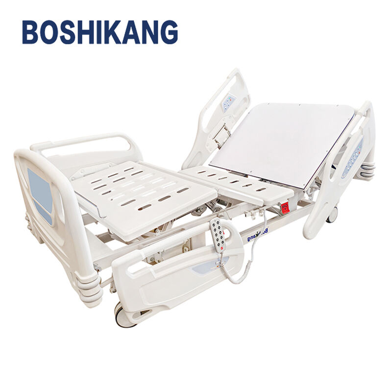 Durable Electric Medical Bed with Adjustable Functions and Long-lasting Steel Frame