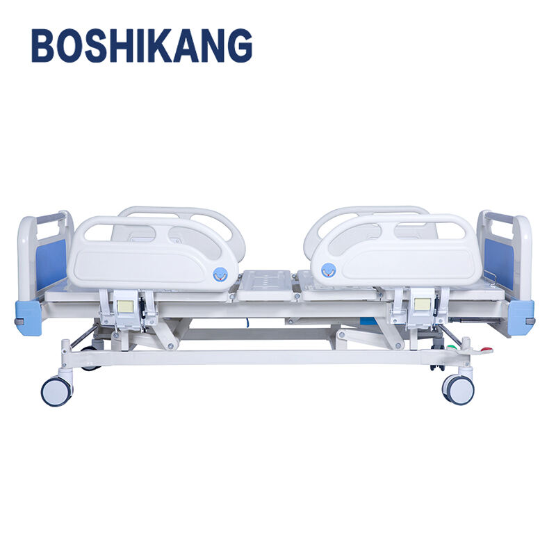 High-Quality Medical Bed with 2 Crank Function and side Control System