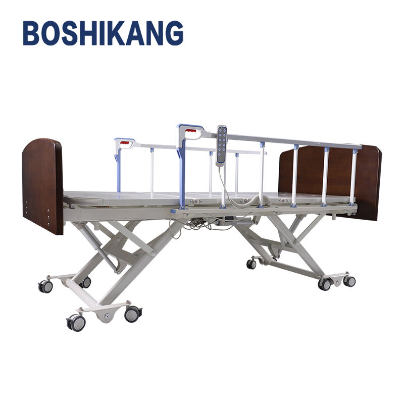 Home Care Wooden Design Back Leg Overall Lifting Bed