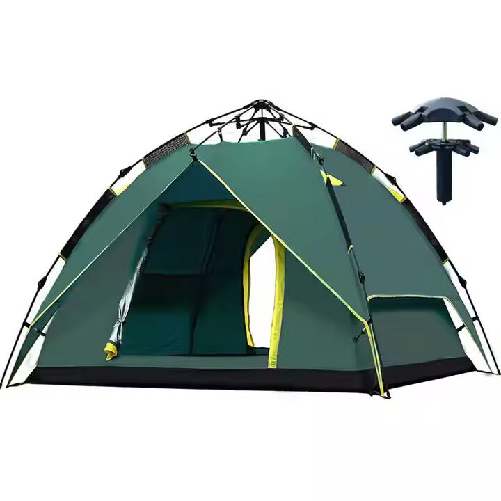 Hot Sale 206cm Ultralight Waterproof 4 Person 4 Season Dome Tent For Outdoor Camping Hiking