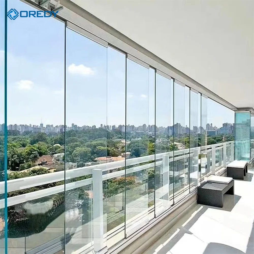 OREDY Frameless Glass Folding Door Manufacturer – Modern Open-Plan Solution