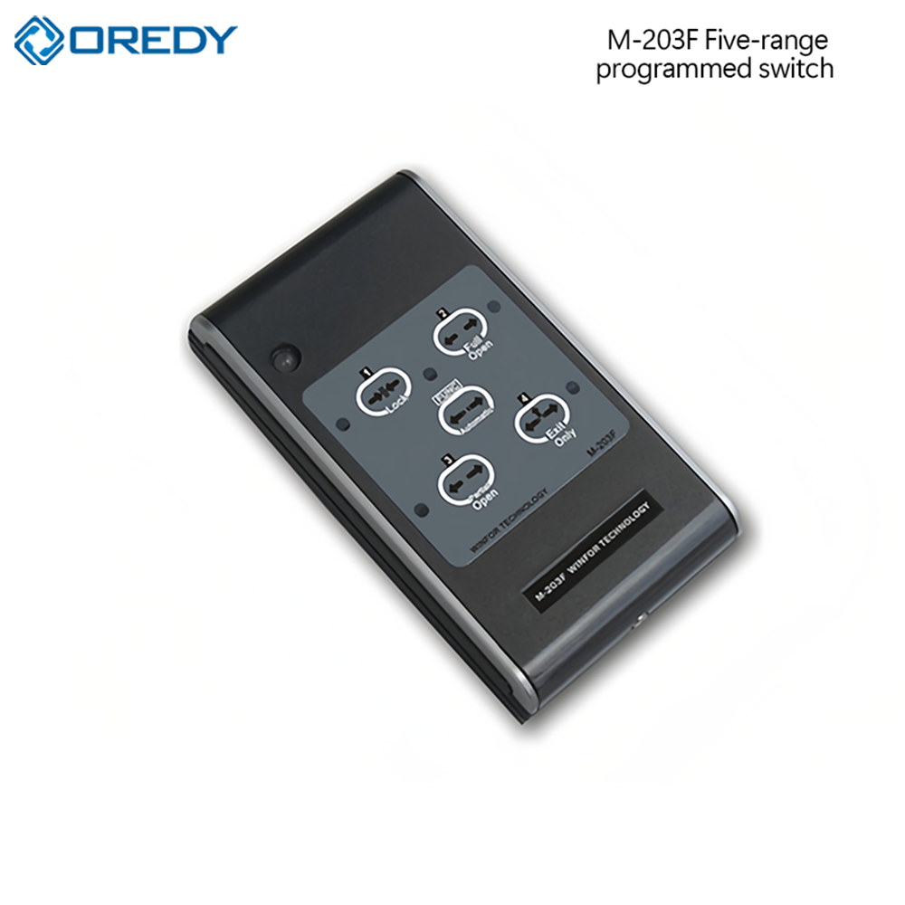 OREDY M-203F Program Switch – 5-Mode Control for Automatic Doors