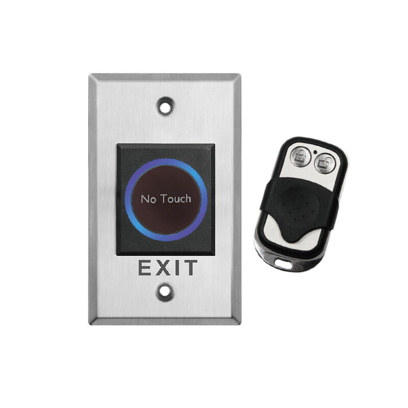 Smart IR Sensor Push Buttons No contact Infrared Door Exit Push for ...