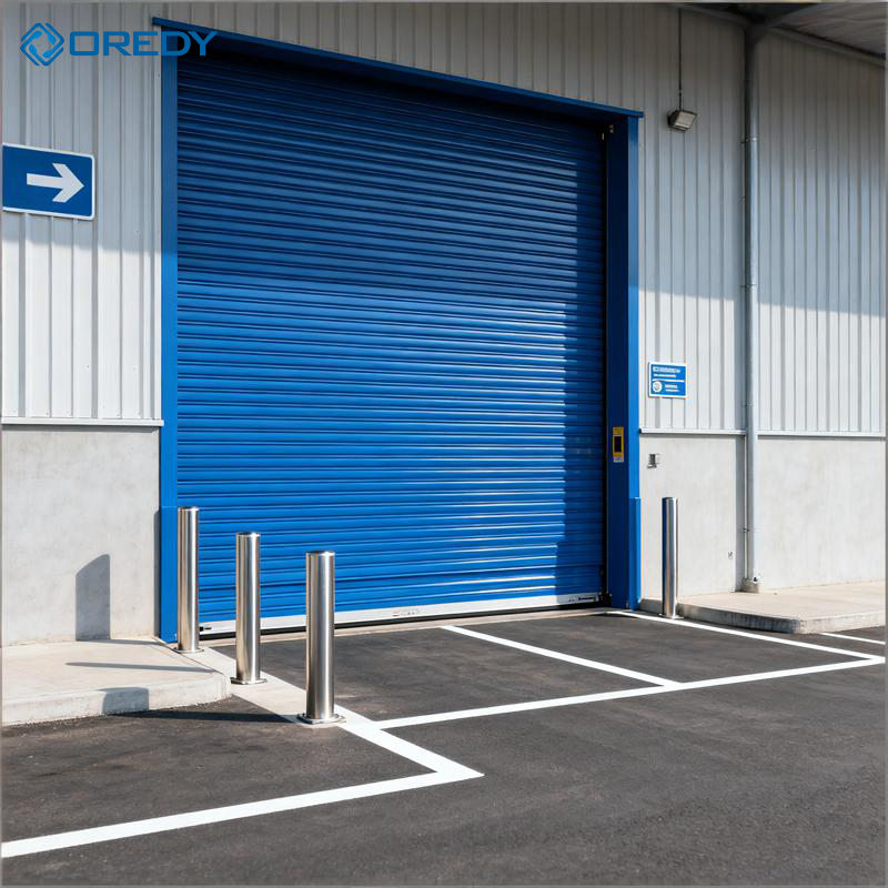 알루미늄 합금 롤러 셔터 도어 보안 단열 다목적 시나리오 도어 시스템