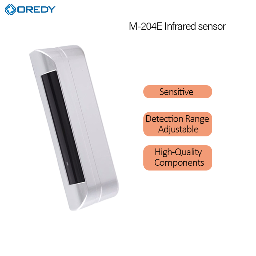OREDY 204E infraroodveiligheidssensor – A/B-modus zonder onderlinge interferentie, betrouwbare detectie (8E8R)