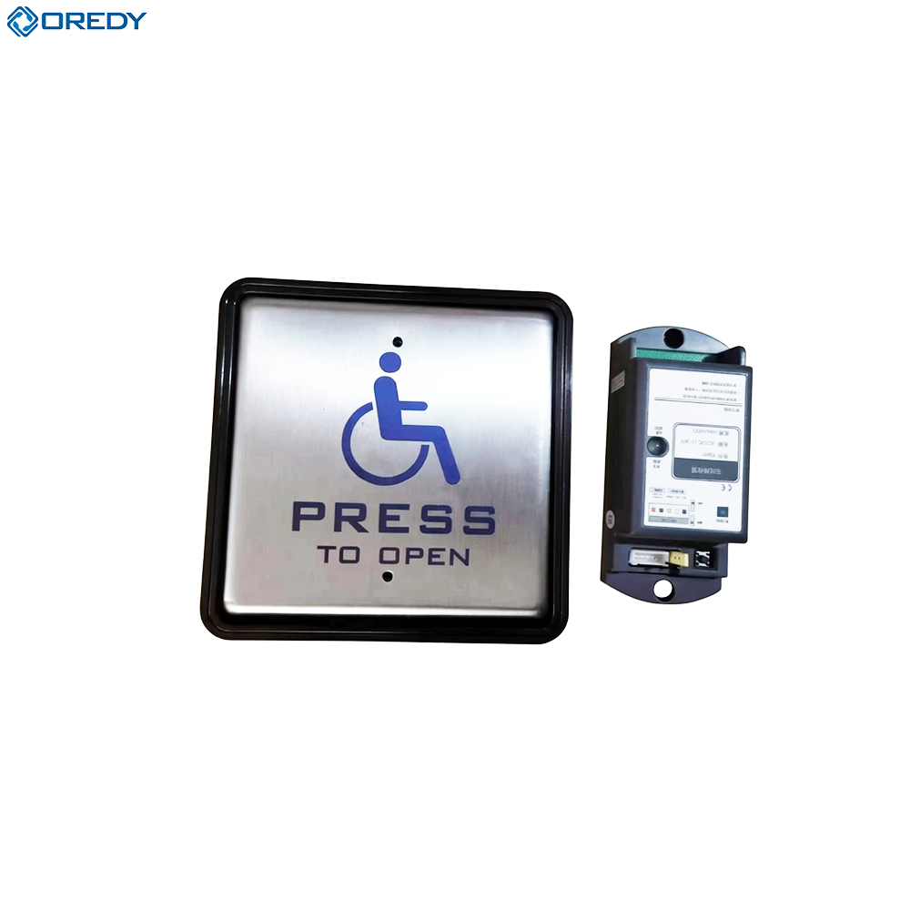 OREDY Automatic Door access control Entrance And Exit Push Button Switch accessories for disabled