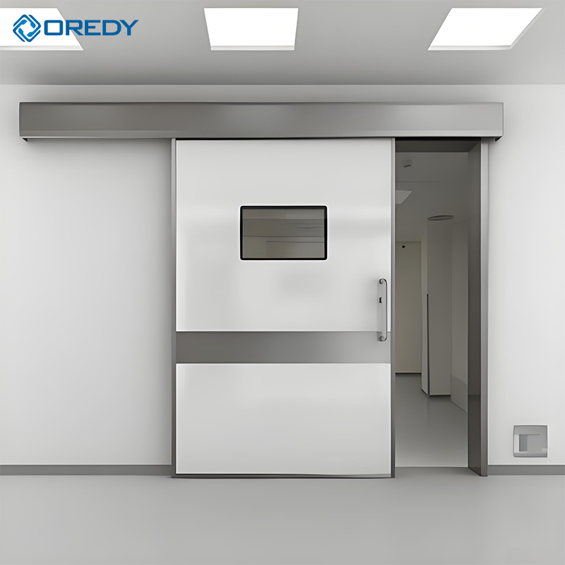 Halbverglaste hermetische Tür – luftdicht, schalldicht und sicher für medizinische Operationssäle
