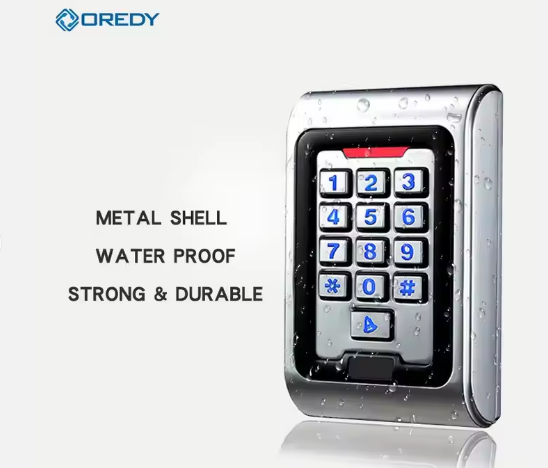 Door control access system waterproof metal case with access control reader supplier