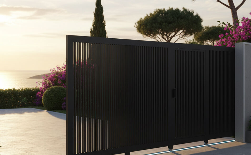 Intelligent Electric Gate and Garage Door System Deployed Across a 28-Villa Private Residential Estate in Southern Europe