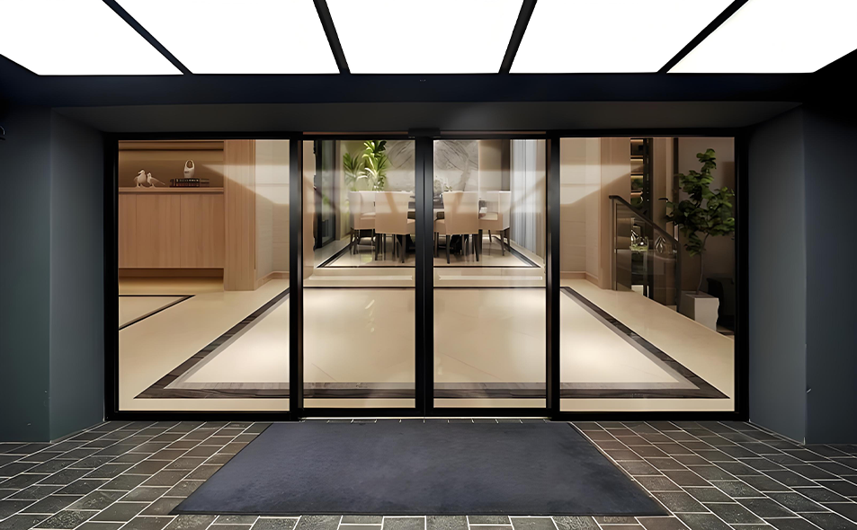 Sliding doors of Dubai Mall, UAE