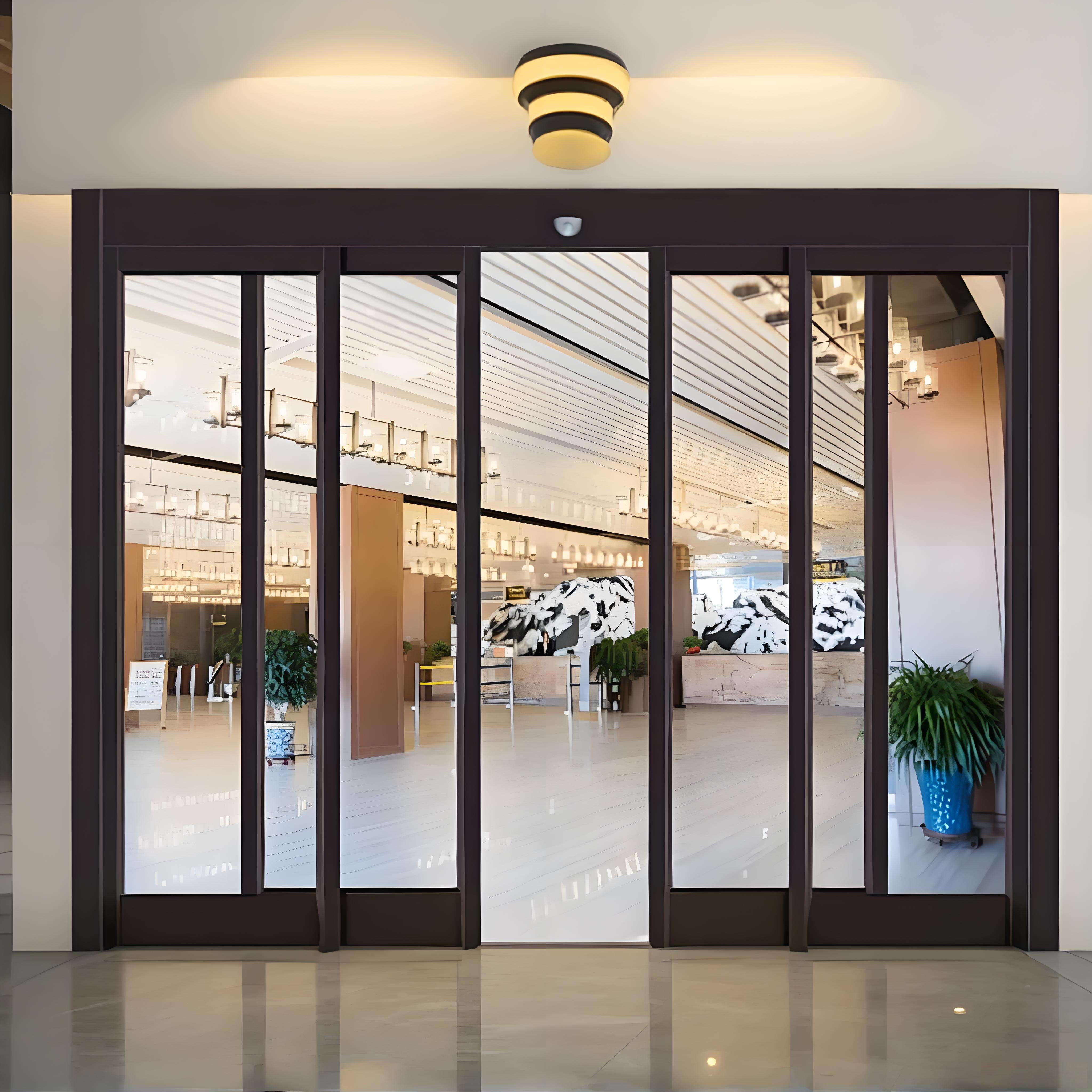 OREDY tijarət kapı sistemi avtomatik sürüşləyən kapılar camlı kapı açıcı ilə otel üçün