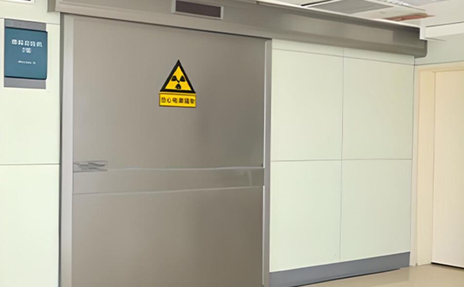Lead-Lined Radiation-Proof Automatic Doors Installed at a Multi-Modality Imaging Center in the Middle East