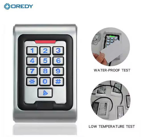 Door control access system waterproof metal case with access control reader supplier