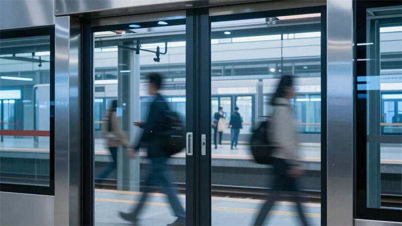 Rail-Grade Sliding Door — Built for Speed