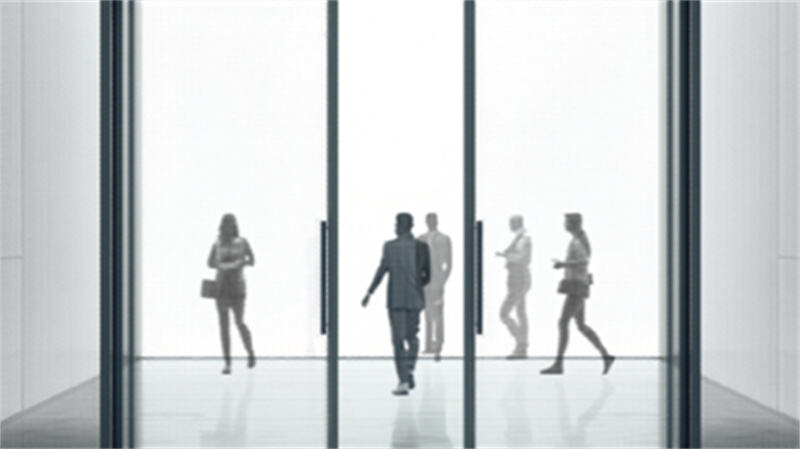 135 Floor Track Door — Ground-Level Precision