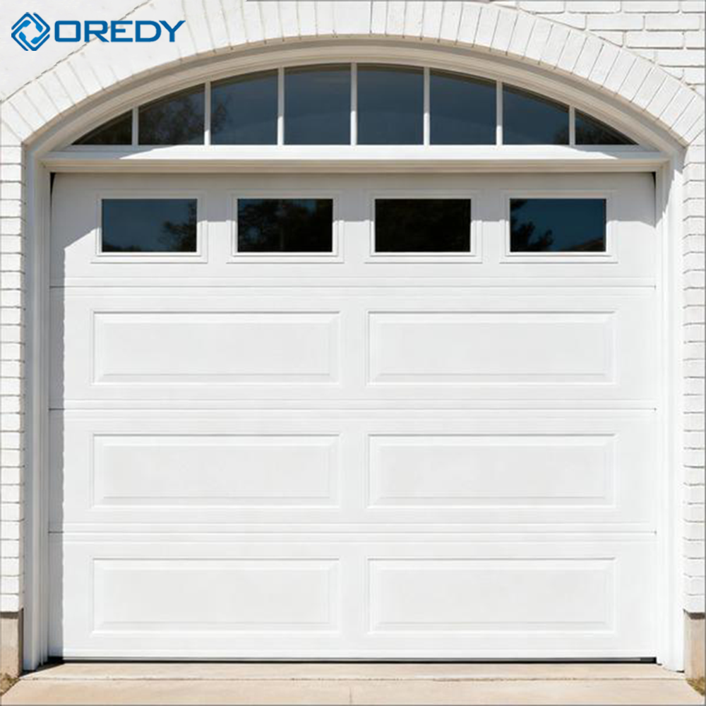 باب مرآب ألومنيوم من OREDY – حل سكني خفيف الوزن ومتين