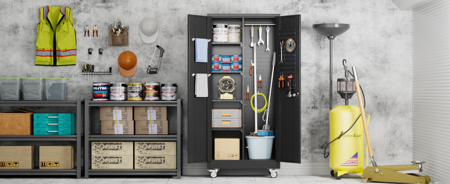 Bagaimana Kabinet Garaj Menyusun Alat Anda dengan Teratur?
